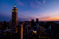 NYC Skyline at night