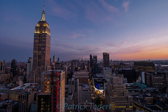 NYC Skyline at night